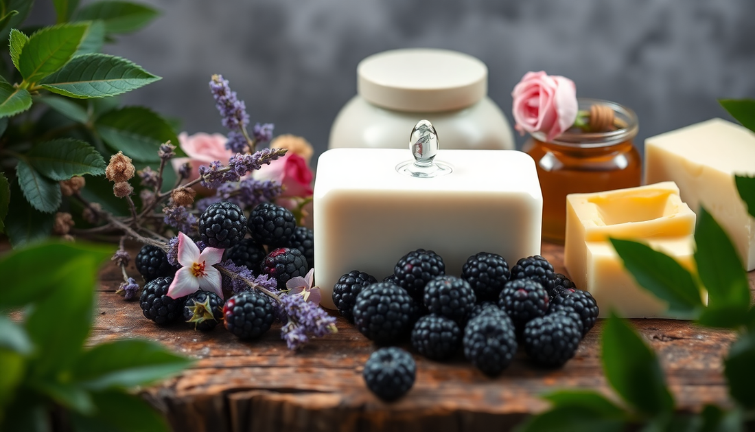 Introducing Our New Blackberry & Raw Honey Soap Collection - Pre-Order Now and Save!