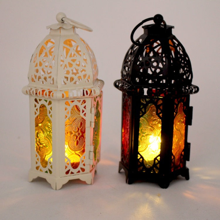 White or black Wrought iron  candle holders - now avail Tartarian Treasures & Trinkets 