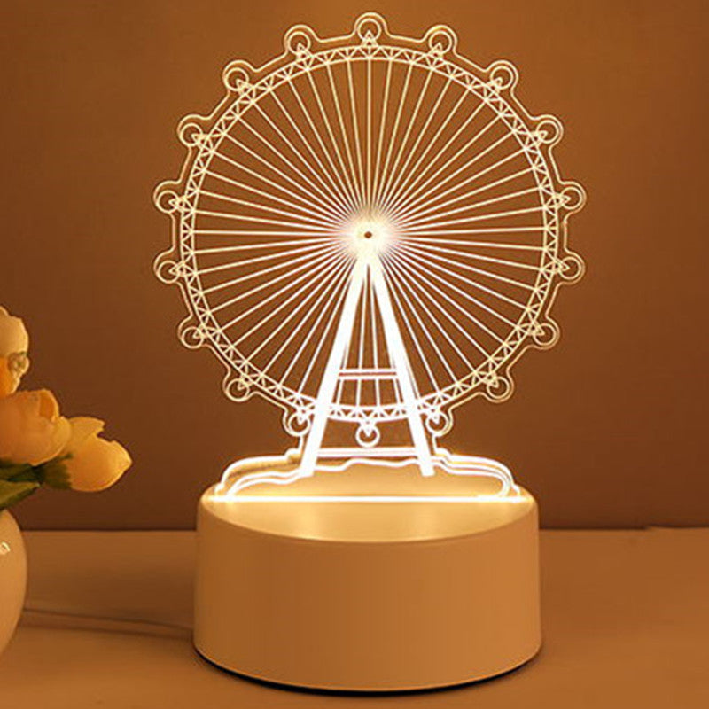 Ferris Wheel LED table Lamp avail at Tartarian Treasures & Trinkets 