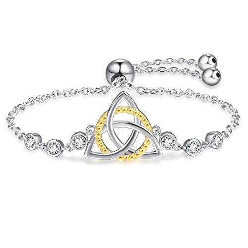 Sterling Silver Celtic Knot Vintage Bracelet for Women Women- Girls - Tartarian Treasures & Trinkets