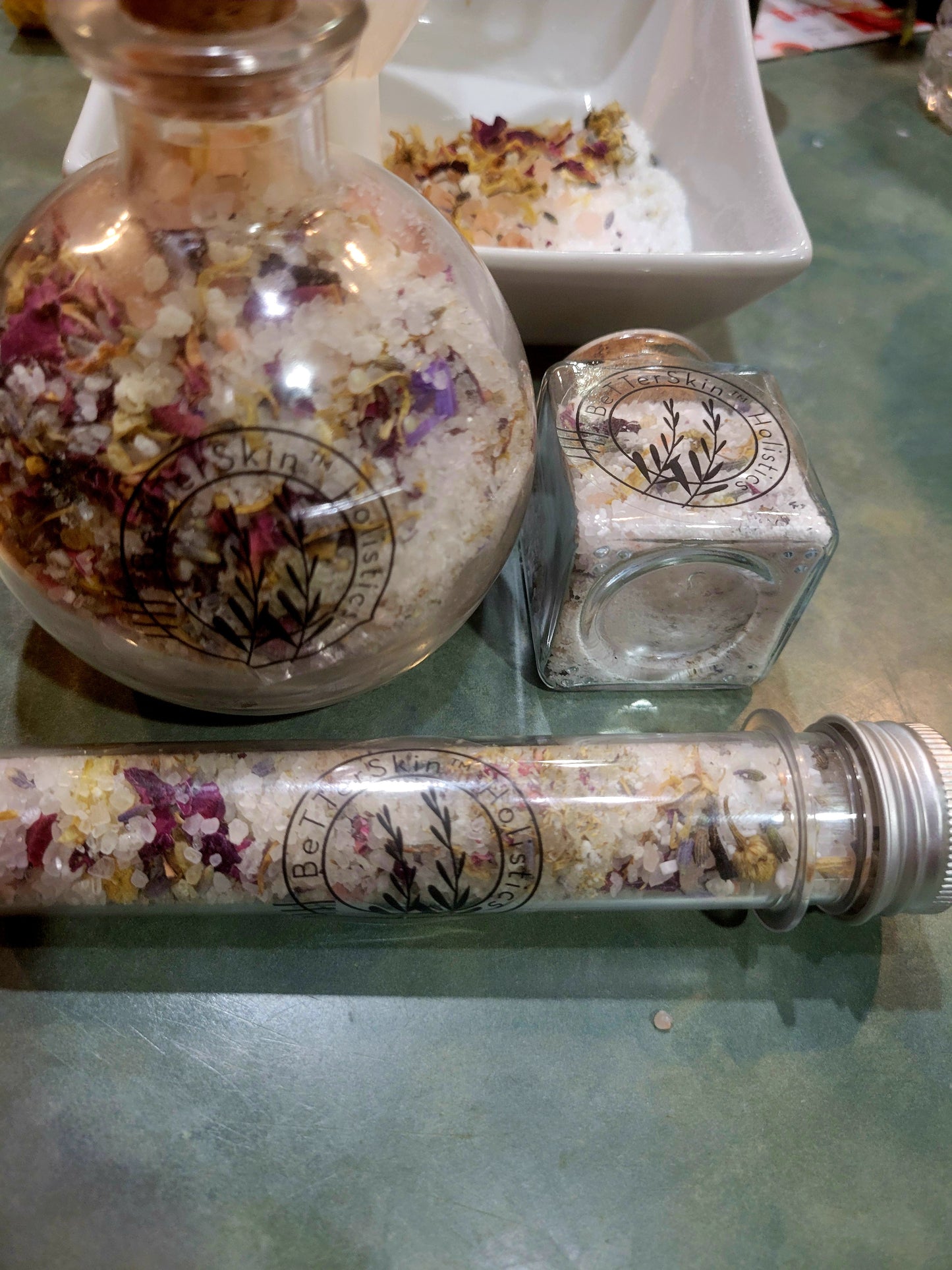 Psoriasis / Eczema Ancient Soaking Salts-Colloidal Oatmeal + 4 Salts - Tartarian Treasures & Trinkets