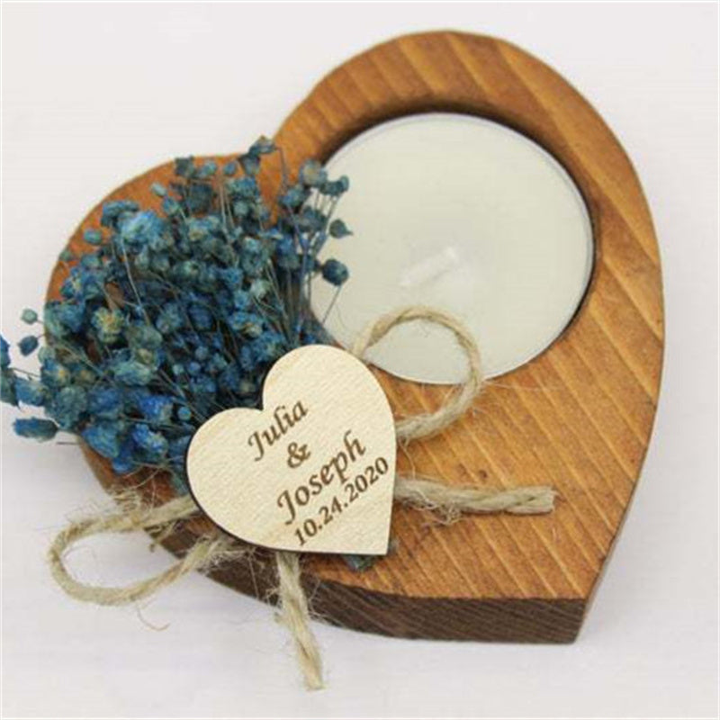 Personalized Wedding Scented Candles With Engraved Names Tartarian Treasures & Trinkets