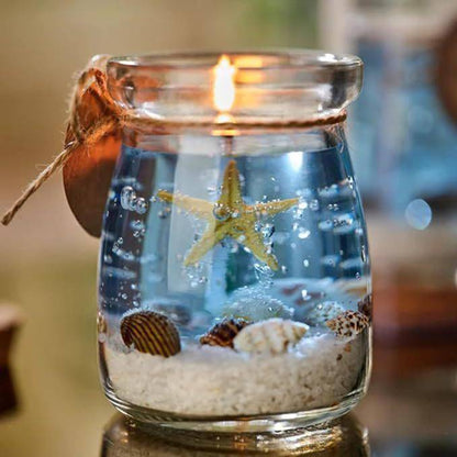 Ocean Theme Aromatherapy Candle - Tartarian Treasures & Trinkets