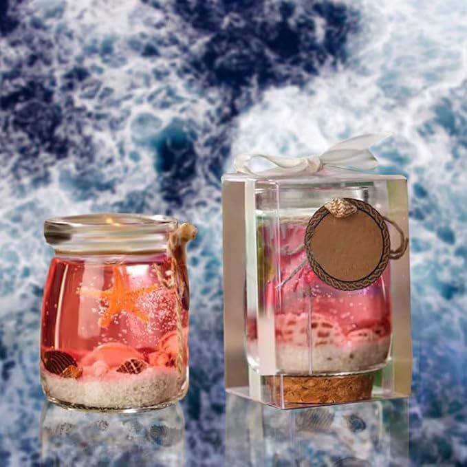 Ocean Theme Aromatherapy Candle - Tartarian Treasures & Trinkets