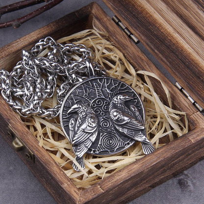 Vintage Norse Mythology Viking Odin Eagle Pendant - Tartarian Treasures & Trinkets