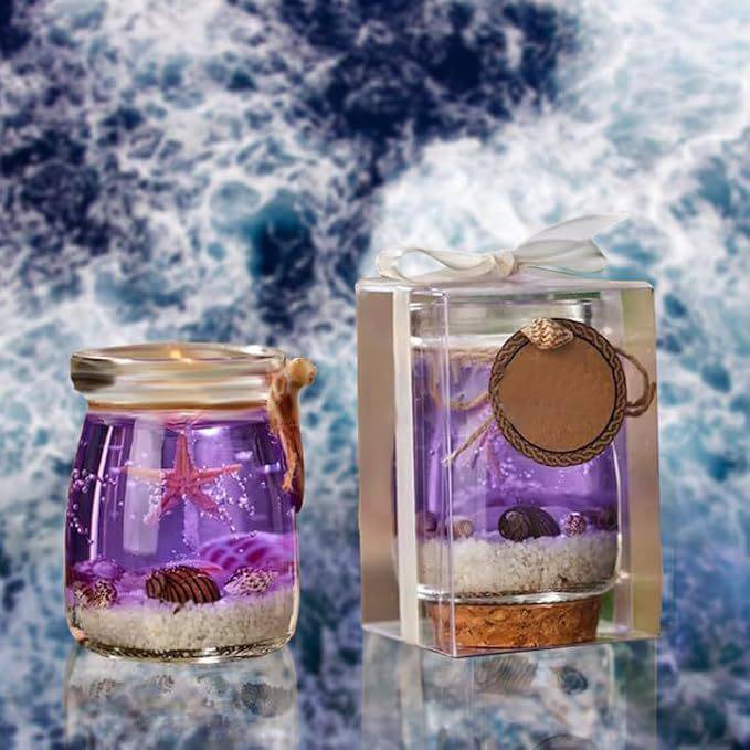 Ocean Theme Aromatherapy Candle - Tartarian Treasures & Trinkets