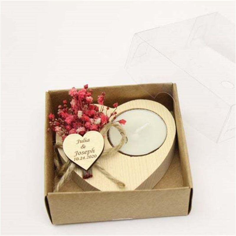 Personalized Wedding Scented Candles With Engraved Names Tartarian Treasures & Trinkets