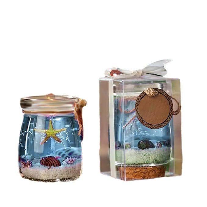 Ocean Theme Aromatherapy Candle - Tartarian Treasures & Trinkets