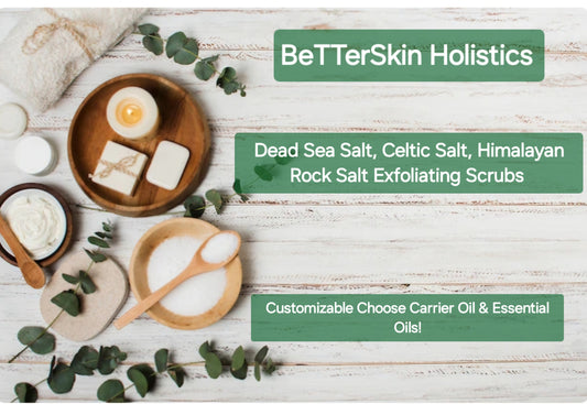 Second Skin-Therapeutic SALT & Oil Scrubs for Face & Body