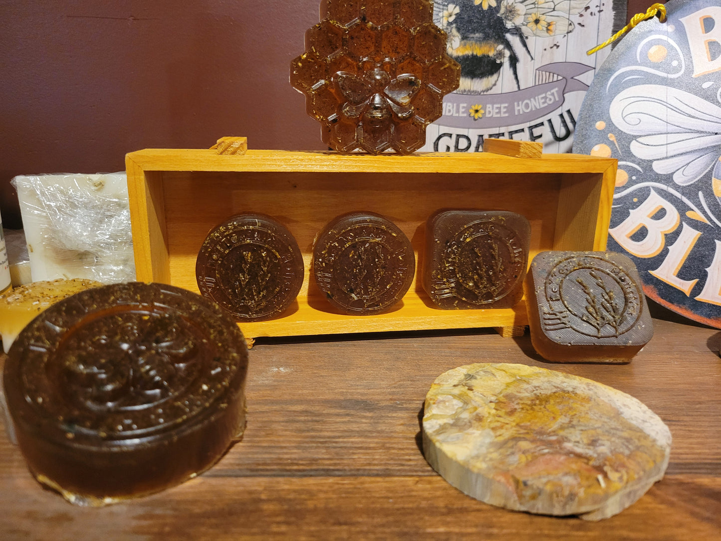 Cinnamon • Wild Honey• Roman Chamomile•Vanilla Bean Soap